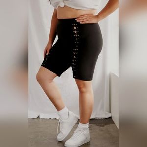 Forever21 plus size biker shorts